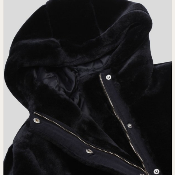 Samsoe Sabal Faux Fur Jacket NWOT - Picture 6 of 10